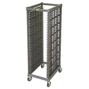 Cambro UPR1826F40580 Ultimate Sheet Pan Rack, Full Size, 40 Pans - Brushed Graphite