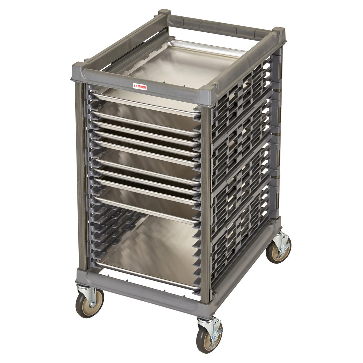 Cambro UPR1826HP20580 Ultimate Sheet Pan Rack, Half Size, 20 Pans - Brushed Graphite