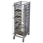 Cambro UPRPSF580 Camshelving Pan Stops for Ultimate Sheet Pan Racks - Brushed Graphite
