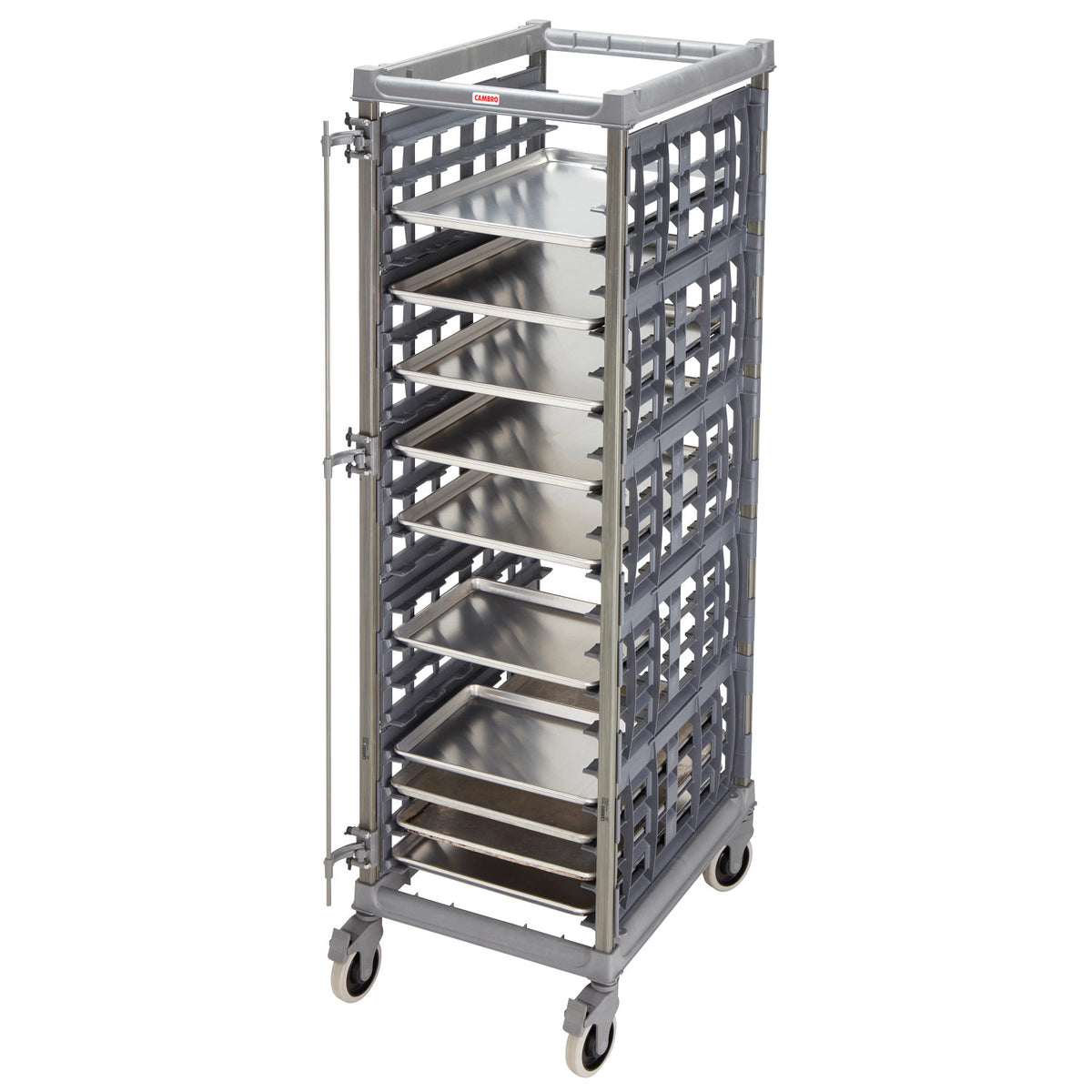Cambro UPRPSF580 Camshelving Pan Stops for Ultimate Sheet Pan Racks - Brushed Graphite