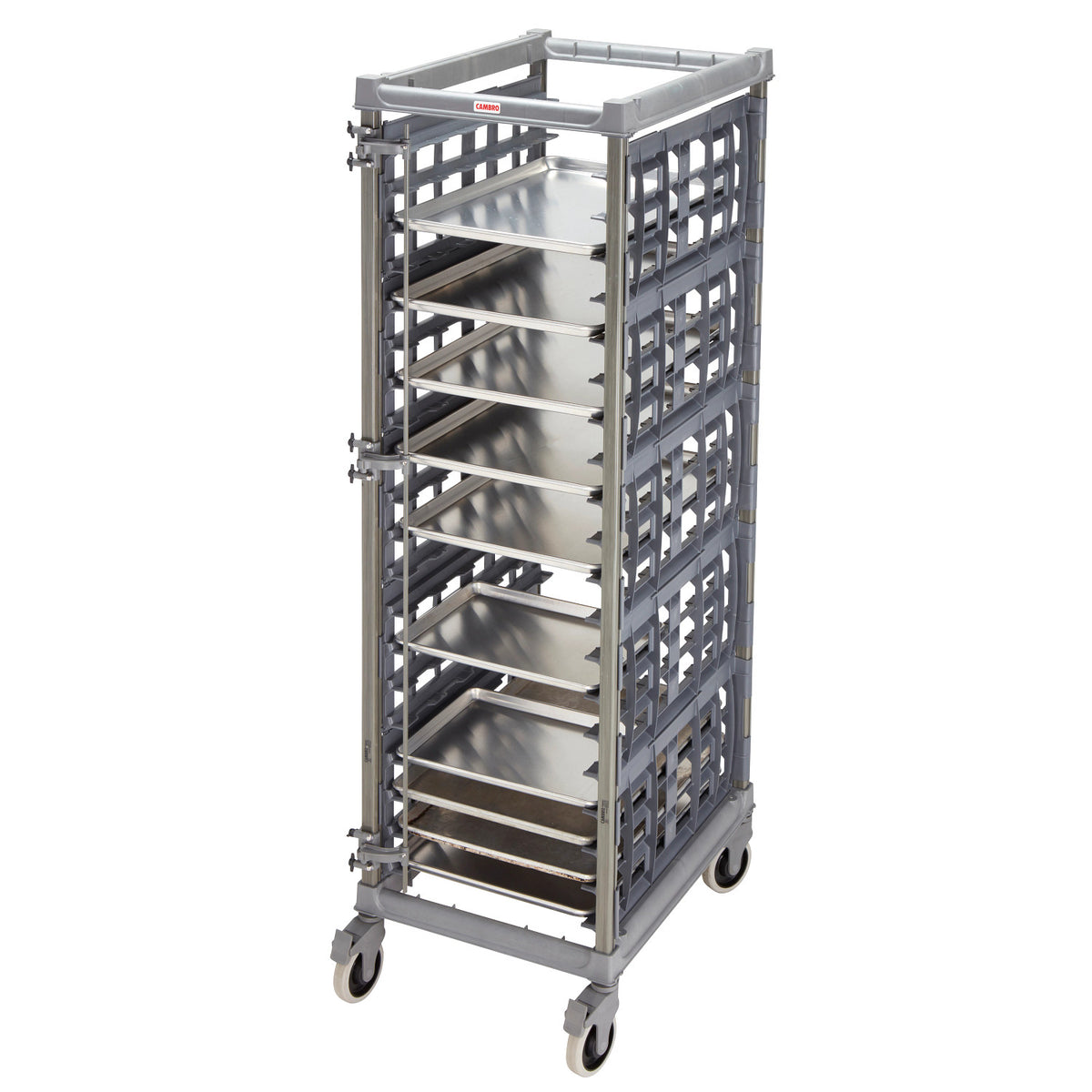 Cambro UPRPSF580 Camshelving Pan Stops for Ultimate Sheet Pan Racks - Brushed Graphite