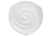 Winco WDM007 - 201, 9" Selena Melamine Triangular Plate, White, 24pcs/case