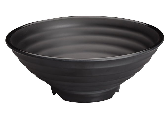 Winco WDM012 - 303, Kumata 10"Dia Melamine Bowl, Black, 24pcs/case