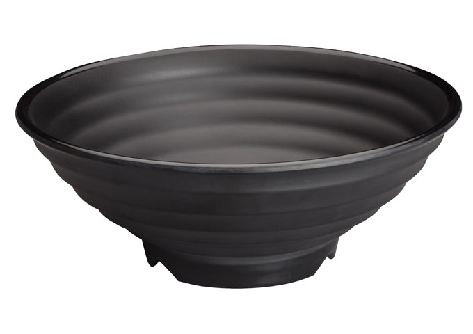 Winco WDM012-303, Kumata 10"Dia Melamine Bowl, Black, 24pcs/case