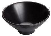 Winco WDM014 - 304, Togashi 9"Dia Melamine Bowl, Black, 24pcs/case