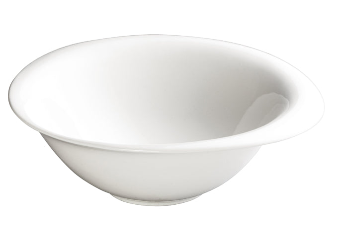 Winco WDP004-208, 10"Dia. Ocea Porcelain Round Bowl, Creamy White, 12 pcs/case