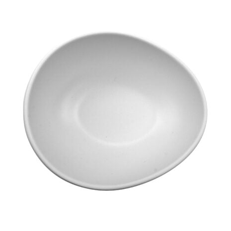 GET B-1200-W, 8 oz. White, Melamine, Small Side Dish/Soup Bowl, (11 oz. rim-full), 1.8″ H, (2.1″ Max H), 5.1″ L x 4.4″ W, Riverstone, Pack of 24