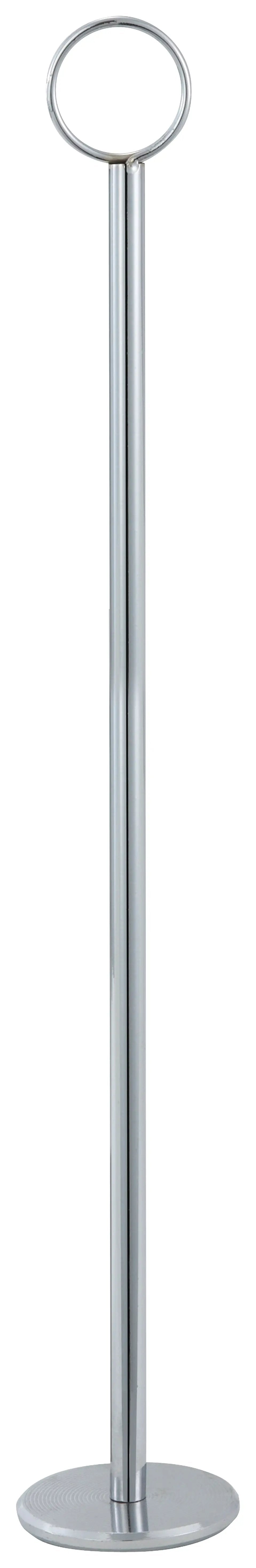 Winco TBH-15 15" Chrome Table Number Holder Product Image