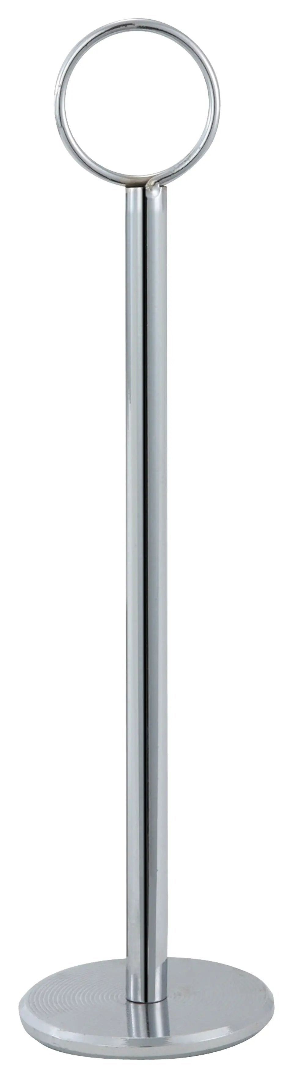 Winco TBH-8 8" Chrome Table Number Holder Product Image