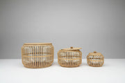 Wooden Pani Puri Basket Set Product Image