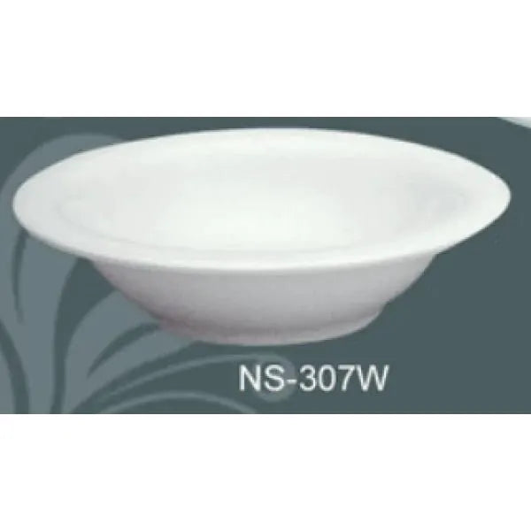 Yanco NS - 307W Nessico Soup/Cereal Bowl, 13 oz Capacity, 2" Height, 6.5" Diameter, Melamine, White Color, Pack of 48