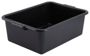 7" Dish Box, Standard Weight, Black by Winco (7-dish-box-standard-weight-black)