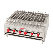 American Range ARKB-72 72" Countertop Gas Kebob Broiler, 12 Burners, 360,000 BTU