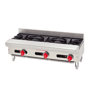 American Range ARSHP-36-6 36" Countertop Gas Hot Plate, 6 Burners, 192,000 BTU