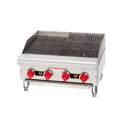 American Range ARSRB-24 24" Countertop Radiant Gas Charbroiler, 60,000 BTU