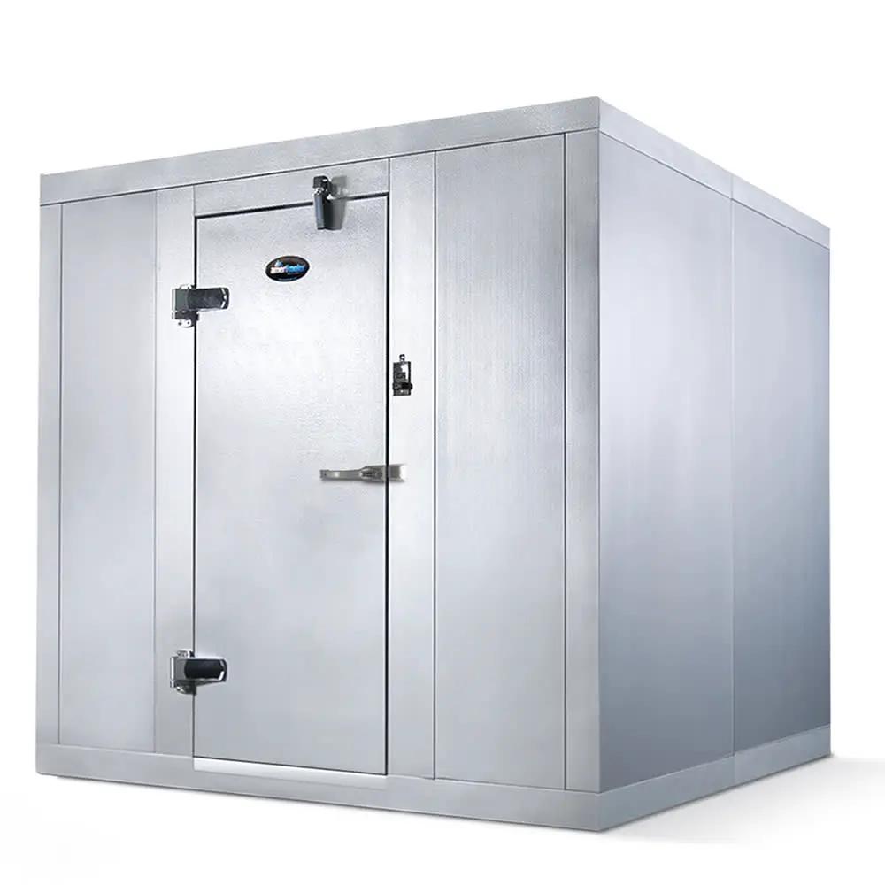 Amerikooler QC101077**FBRC-O 10' x 10' Outdoor Walk-In Cooler w/ Remote Compressor - Floor Product Image