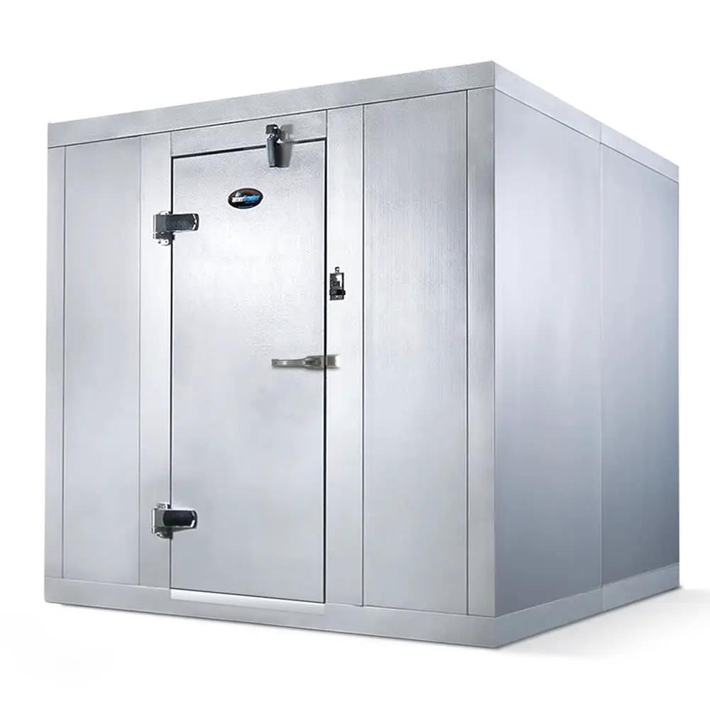 Amerikooler QF080877**FBRF-O 8' x 8' Outdoor Walk-in Freezer w/ Remote Compressor - Floor Product Image