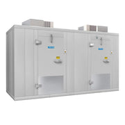 Arctic BL148 COMBO-CF-SC 8' x 14' Indoor Walk-In Cooler/Freezer Combo w/ Top-Mounted Compressor - Floor by Arctic (arctic-bl148-combo-cf-sc-8-x-14-indoor-walk-in-cooler-freezer-combo-w-top-mounted-compressor-floor)
