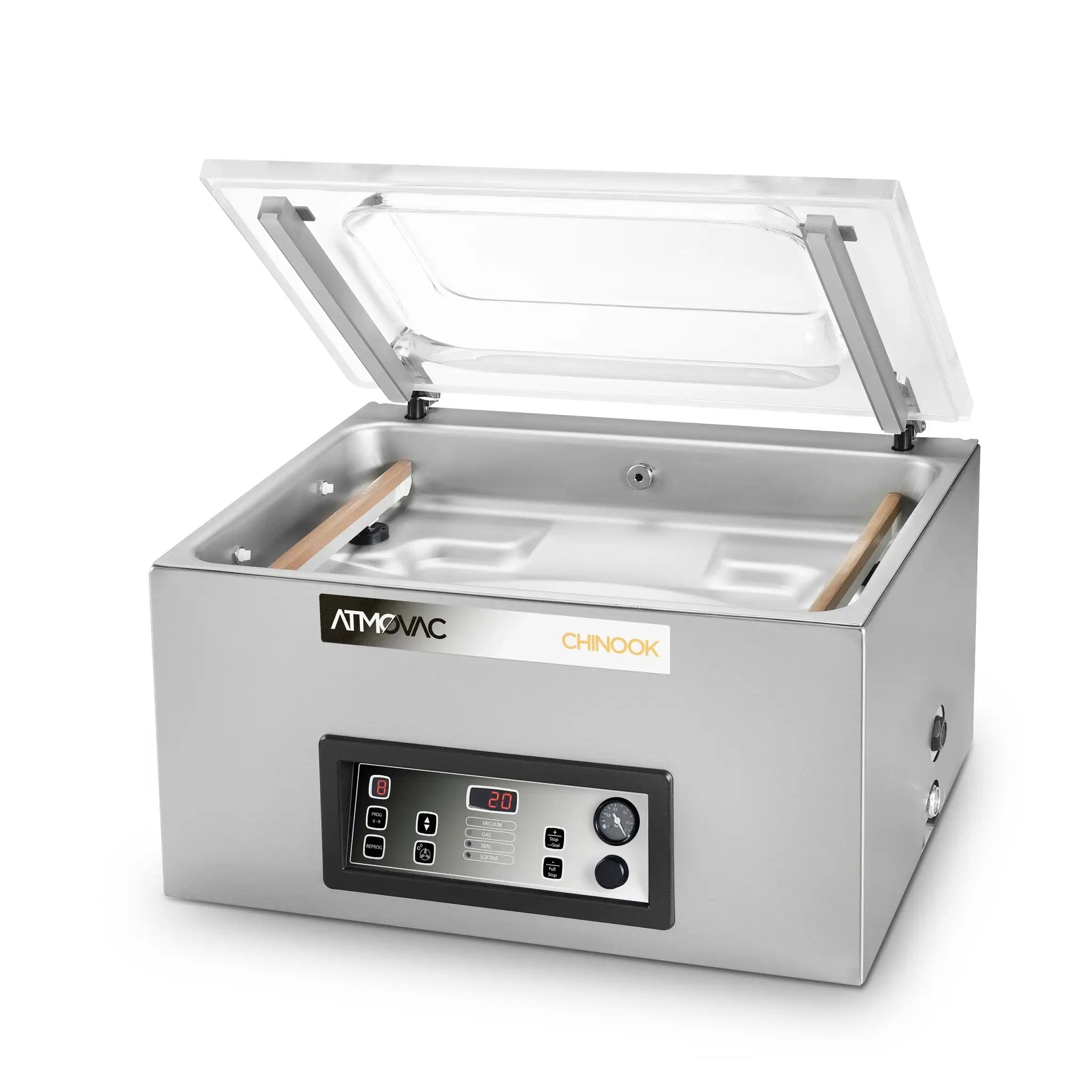 Atmovac CHINOOK16D VacPak 25m3 Panel 2 Double Beam Chamber Vacuum Sealer 110V