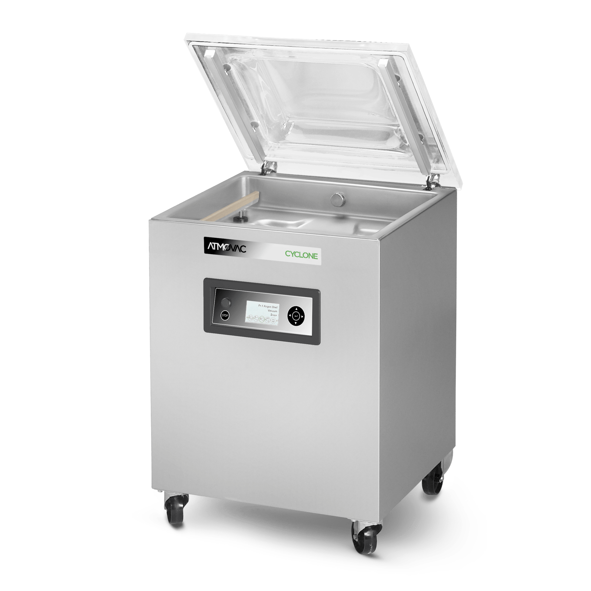 Atmovac CYCLONE203D+ VacPak 75m3 ACS Panel 2 Chamber Vacuum Sealer 3-Phase