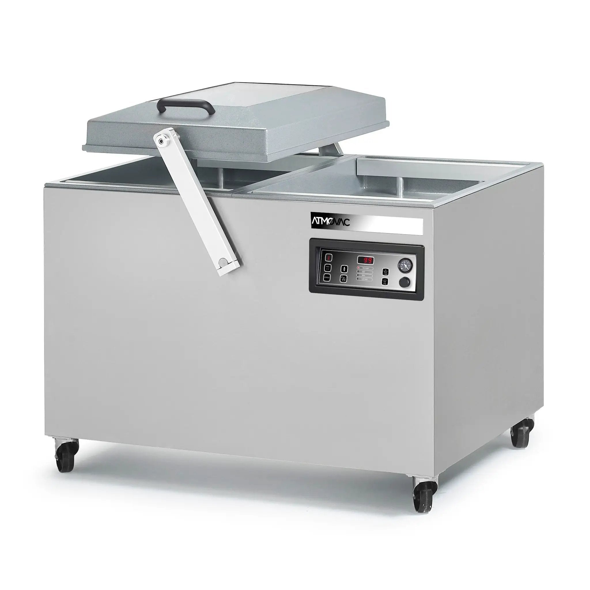 Atmovac PAMPERO222D3 Double Chamber Floor Model Vacuum Sealer 220V 3-Phase
