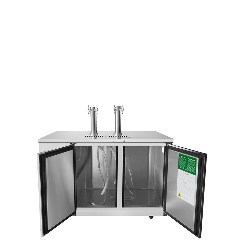 ATOSA MKC58GR — 58″ Direct Draw Keg Cooler