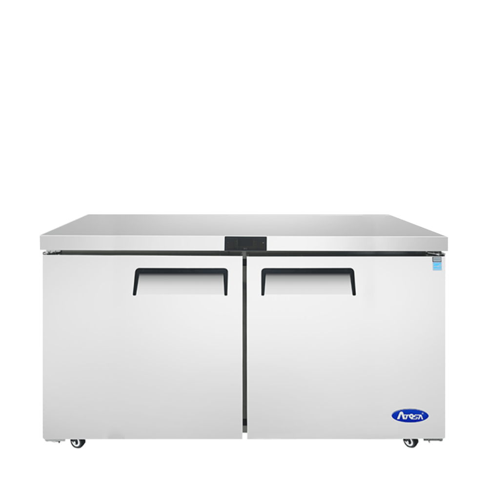 ATOSA MGF8407GR, 60 - Inch Two - Door Undercounter Freezer