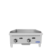 ATOSA 24 Inch Thermostatic Griddle ATTG - 24 with 1 Inch griddle plate