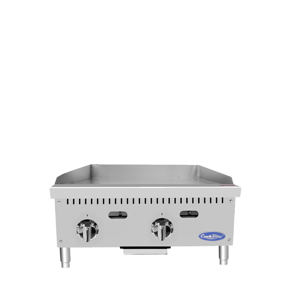 ATOSA 24 Inch Thermostatic Griddle ATTG - 24 with 1 Inch griddle plate