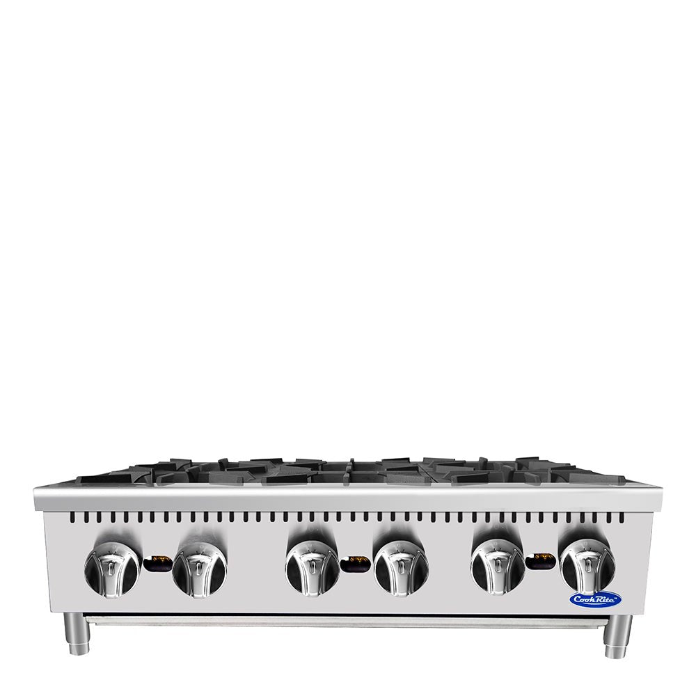 ATOSA ACHP - 6, HD 36 Inch (6) burner hotplate with total 192,000 BTU