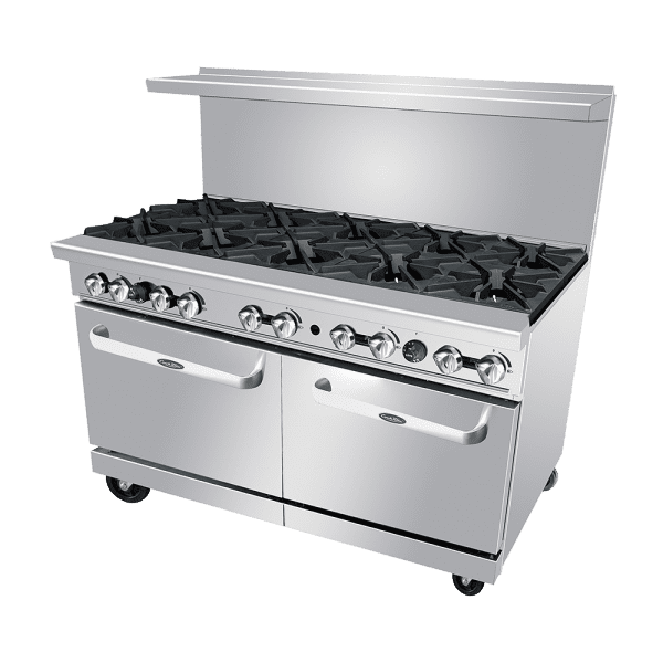 AGR-10BAtosa AGR-10B 60" 10-Burner Commercial Gas Range with 2 Ovens