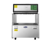 Atosa AMC-3402 34" Double-Access Forced Air Milk Cooler | 8 Crates Product Image