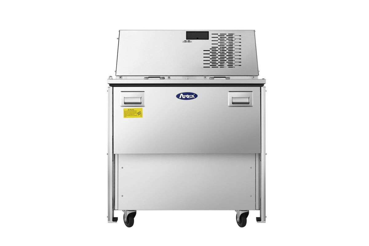 Atosa AMC-3402 34" Forced Air Milk Cooler, 11.69 Cu. Ft.