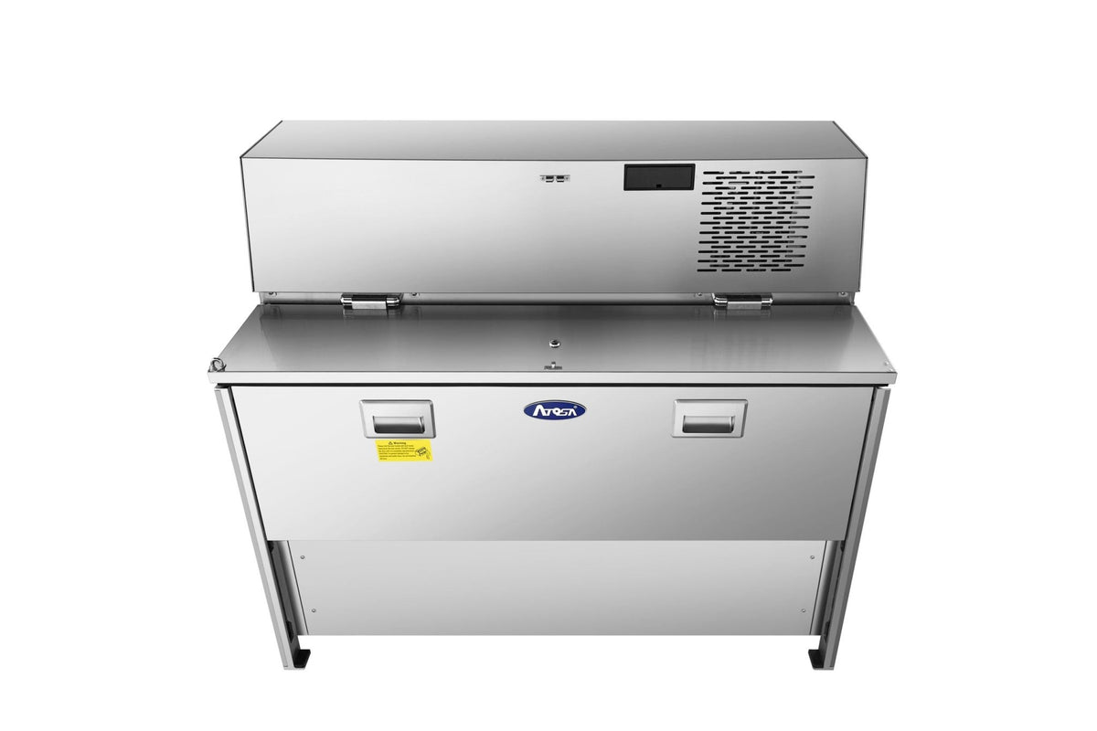 Atosa AMC-4902 49" Forced Air Milk Cooler, 17.52 Cu. Ft.