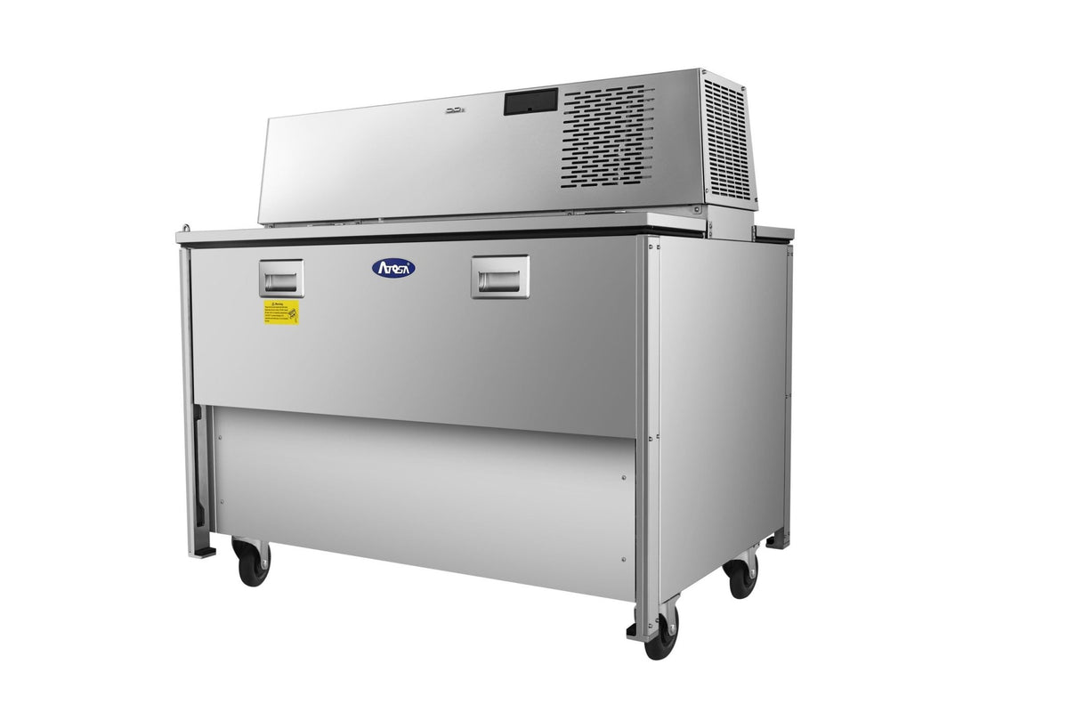 Atosa AMC-4902 49" Forced Air Milk Cooler, 17.52 Cu. Ft.