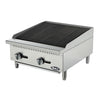 ATOSA ATCB - 24, 24 Inch (60.96 cm) Char - rock Broiler with Total 70,000 BTU
