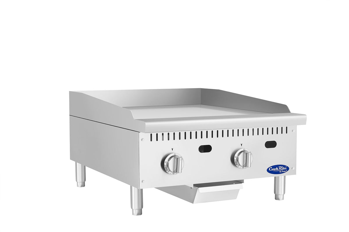 ATG-2424-CAtosa ATG-2424-C 24" Chrome Countertop Thermostatic Griddle,24" cooking surface