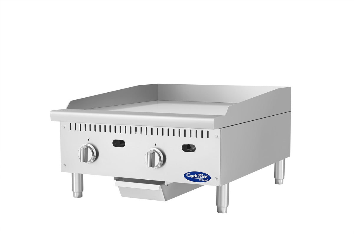 ATG-2424-CAtosa ATG-2424-C 24" Chrome Countertop Thermostatic Griddle,24" cooking surface