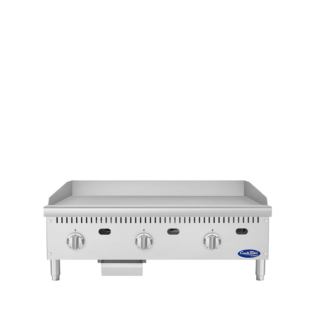 ATG-3624-SAtosa ATG-3624-S 36" Countertop Thermostatic Gas Griddle, 24" Cooking surface
