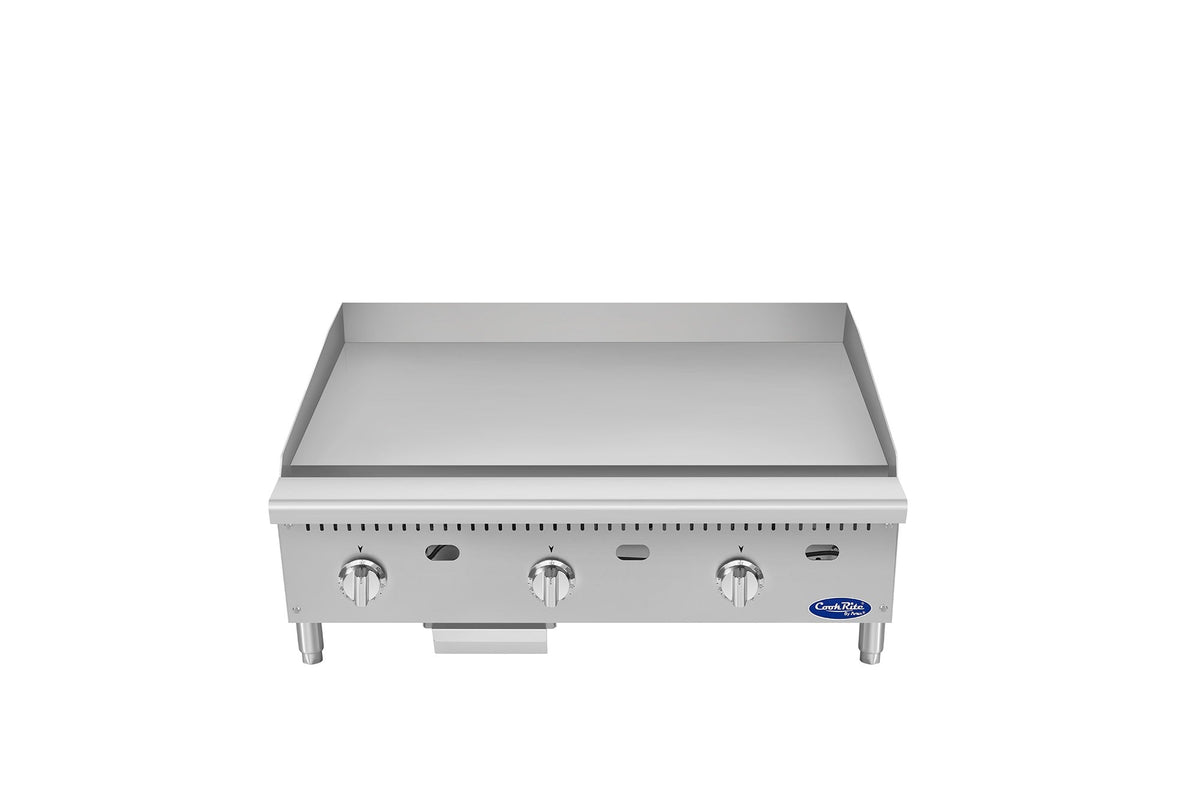 ATG-3624-SAtosa ATG-3624-S 36" Countertop Thermostatic Gas Griddle, 24" Cooking surface