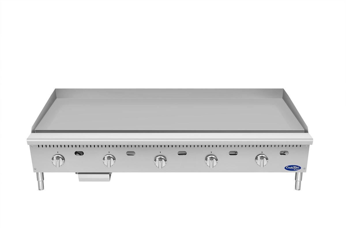ATG-6024-SAtosa ATG-6024-S 60" Thermostatic Polished Steel gas Griddle