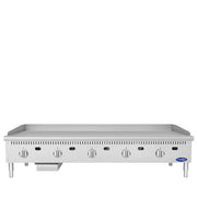 ATG-6024-SAtosa ATG-6024-S 60" Thermostatic Polished Steel gas Griddle