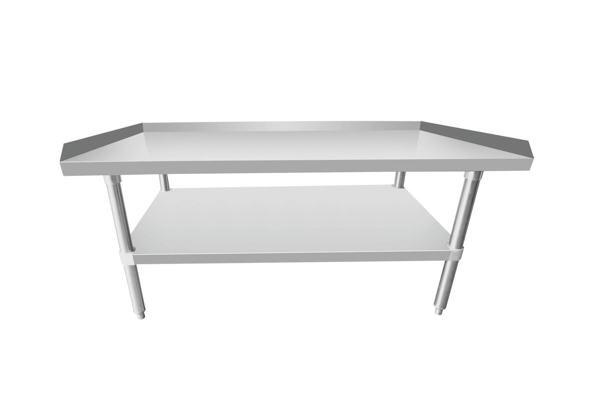 ATOSA ATSE - 3048, 48 x 30 Inch Equipment Stand with Adjustable Undershelf, Stainless Steel
