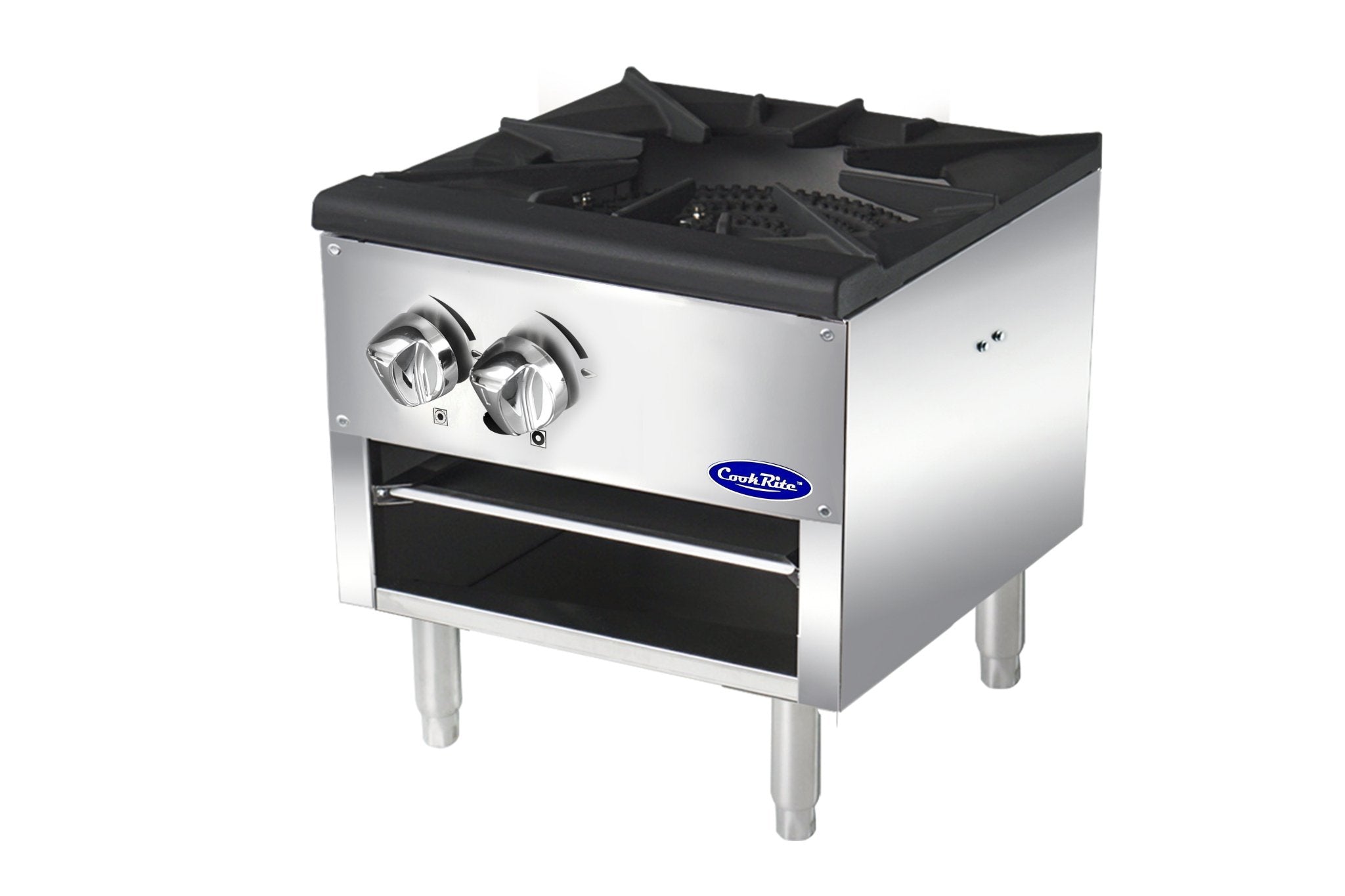 ATOSA ATSP - 18 - 1L Single Stock Pot Stove - Low Height, 18 Inch Height, 80,000 BTU