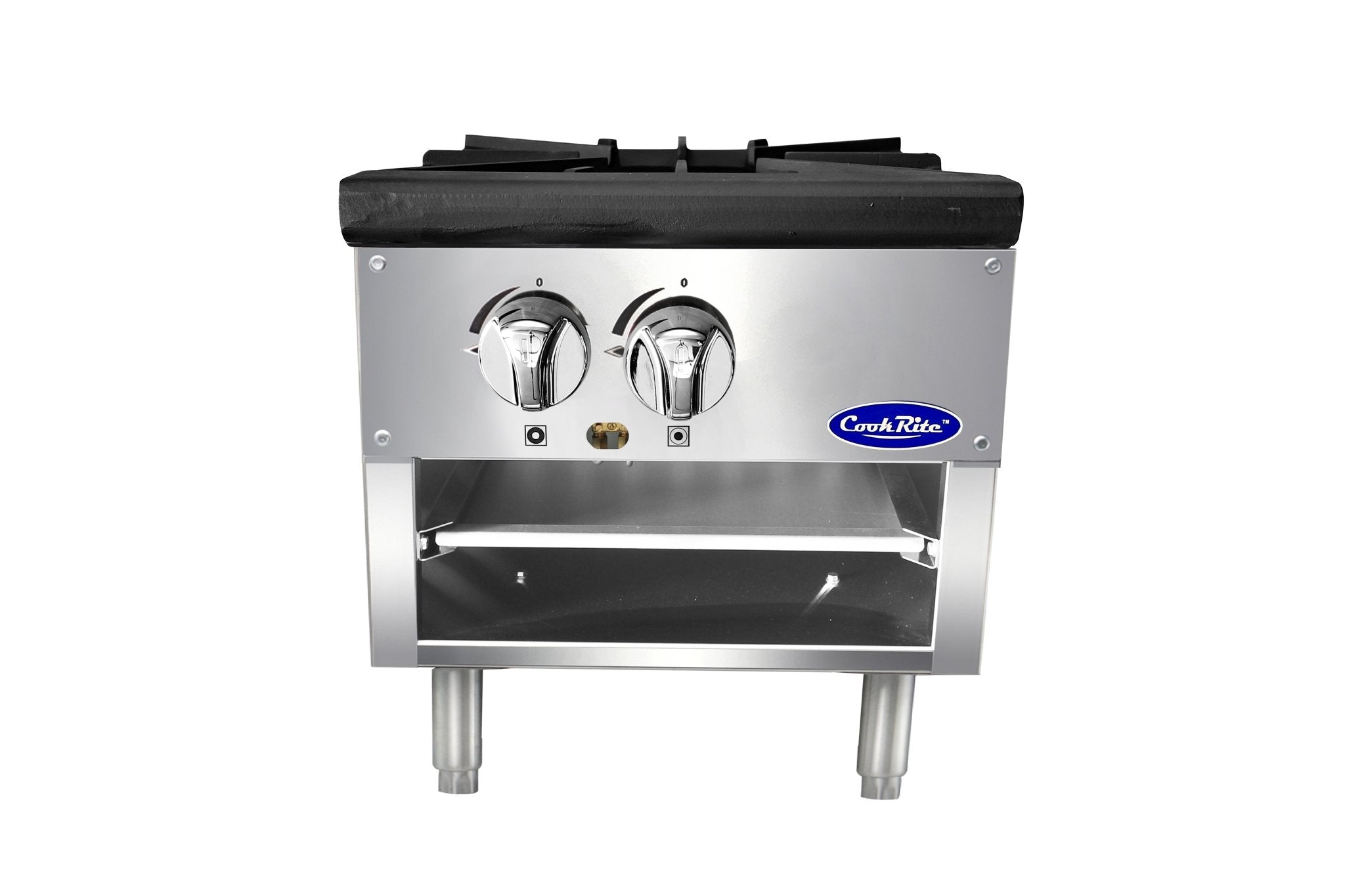 ATOSA ATSP - 18 - 1L Single Stock Pot Stove - Low Height, 18 Inch Height, 80,000 BTU