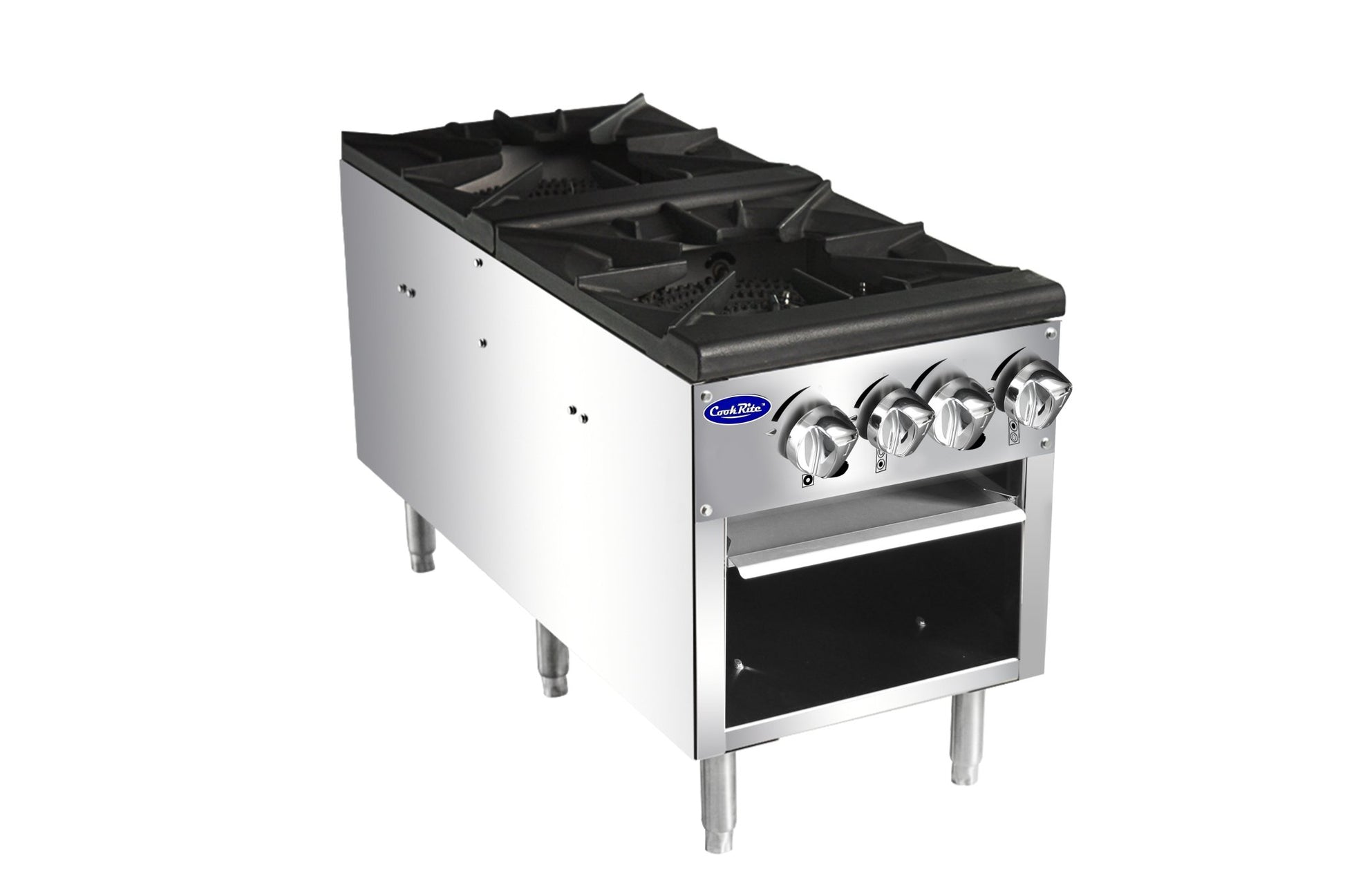 ATOSA ATSP - 18 - 2, Double Stock Pot Stove, 22 Inch Height, 160,000 BTU