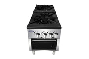 ATOSA ATSP - 18 - 2, Double Stock Pot Stove, 22 Inch Height, 160,000 BTU
