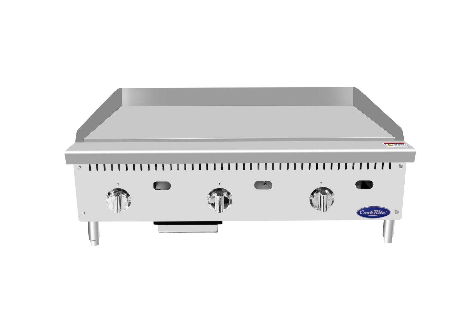 ATOSA ATTG - 36 Stainless steel 36 Inch Thermostatic Controls, Gas Flat Griddle