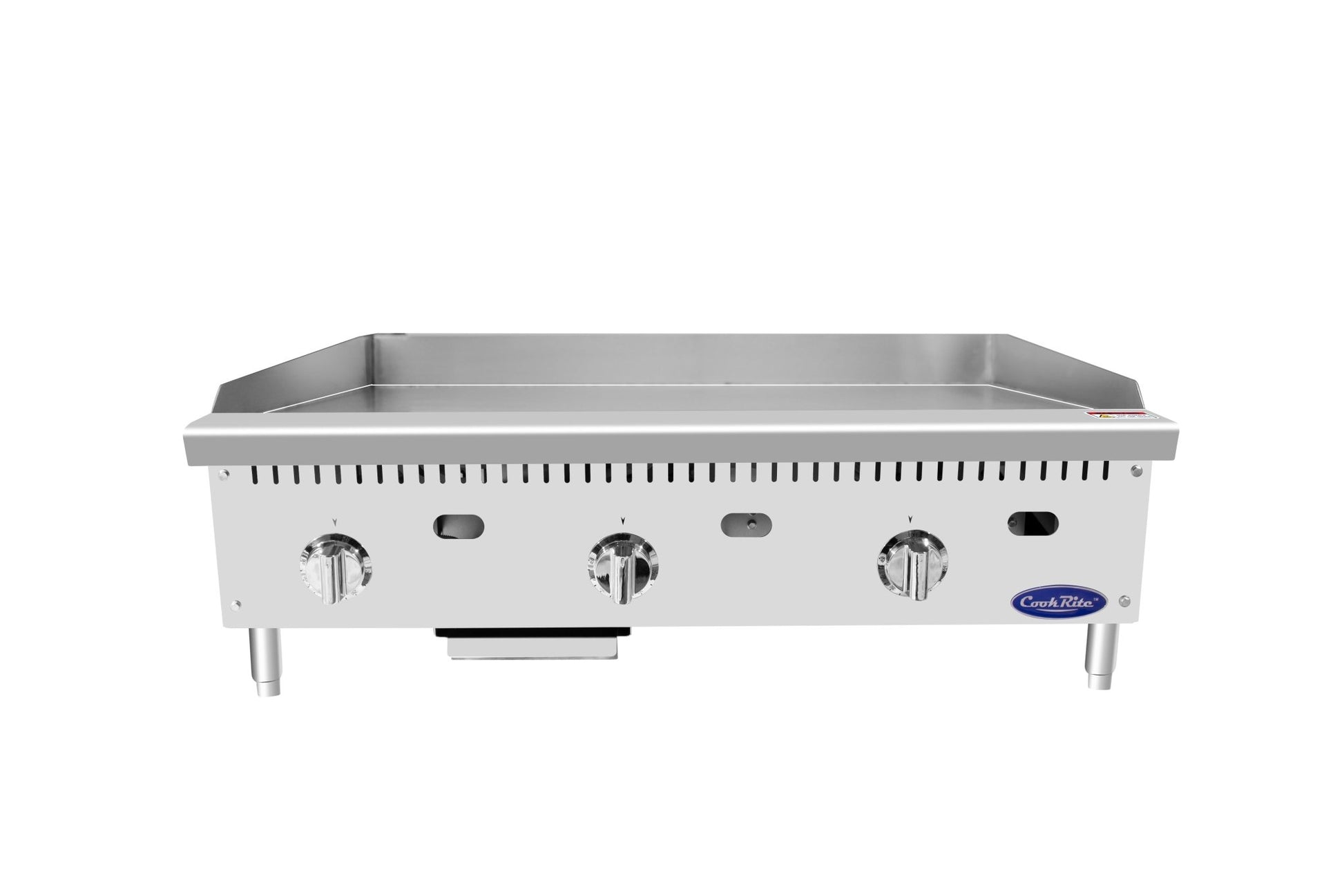 ATOSA ATTG - 36 Stainless steel 36 Inch Thermostatic Controls, Gas Flat Griddle