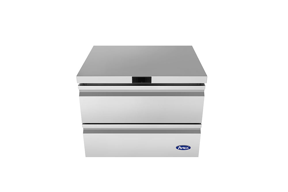 Atosa AUF36D2 37" Undercounter Freezer with Drawers, 9 Cu. Ft.